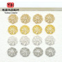 14k Gold-filled Jewelry Color-preserving Flower Tray Inlaid with Zircon Bracelet Hat