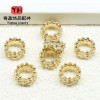 14k Gold-filled Color-protected Hollow Small Flower Separated Beads Jewelry Accessories