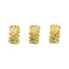 14k Gold-filled Color-protected Hollow Small Flower Separated Beads Jewelry Accessories