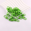 33mm Painted Color U-shaped Metal Door Buckle Keychain Diy Jewelry Accessories Decorative