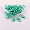 33mm Painted Color U-shaped Metal Door Buckle Keychain Diy Jewelry Accessories Decorative