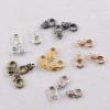 Retro Embossed Lobster Clasp Hanging Buckle Diy Luggage Bracelet Necklace Connection