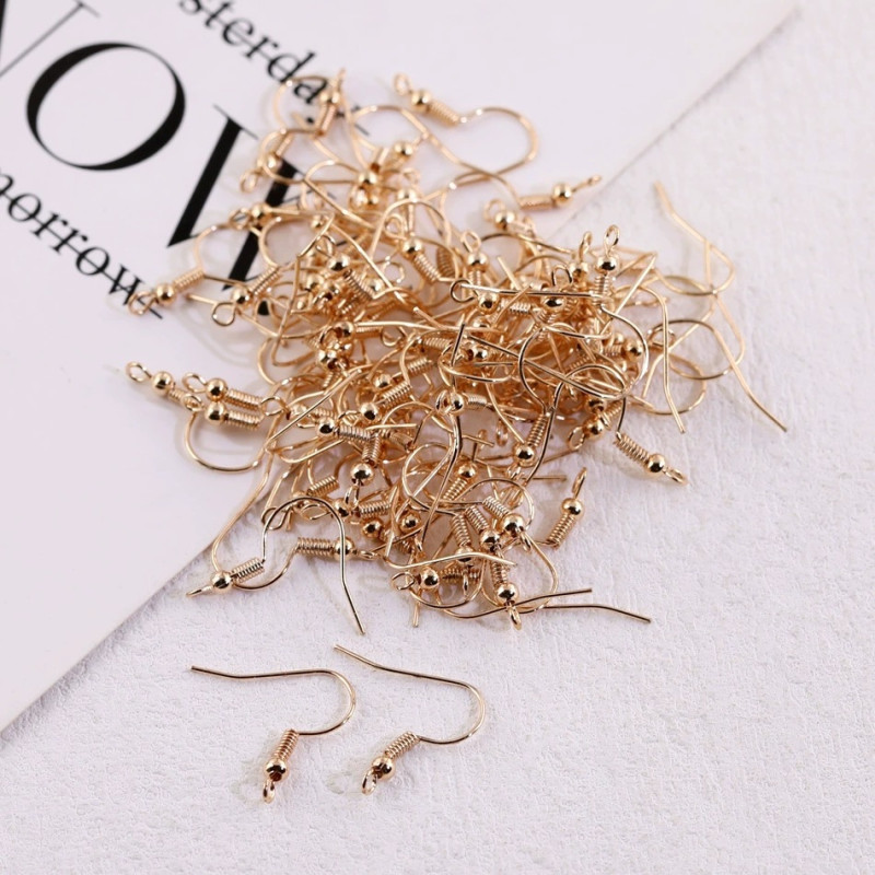 Diy Jewelry Materials Accessories Semi-finished Products Handmade Earrings with Beads Ear