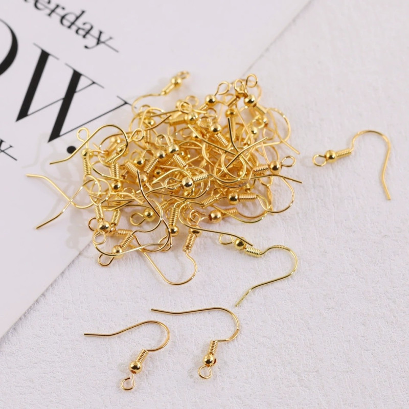 Diy Jewelry Materials Accessories Semi-finished Products Handmade Earrings with Beads Ear