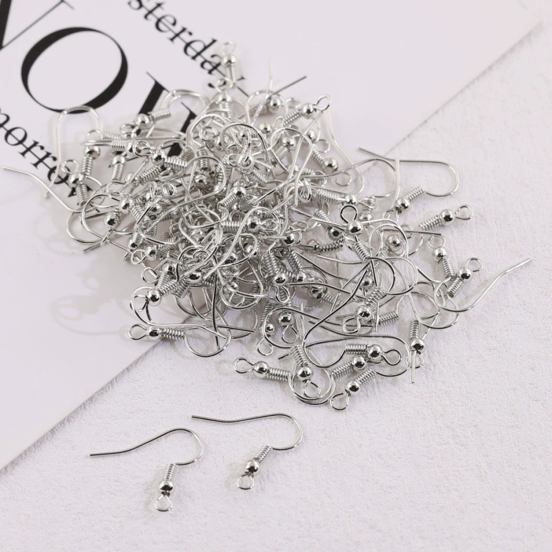 Diy Jewelry Materials Accessories Semi-finished Products Handmade Earrings with Beads Ear