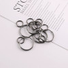 15mm-30mm Multi-color Double Ring Key Chain Bag Connecting Jewelry Accessories Material