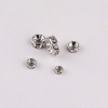 4mm-12mm Diamond Ring Wheel Spacer Inlaid with Beads Diy Handmade Bracelet Accessories