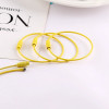 Color Spray Painted Steel Wire Ring Rotating Screw Key Diy Tag Bag Key Chain Lanyard