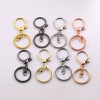 Metal 8-character Round Dragon Buckle Lobster Three-piece Set Four-section Chain Diy