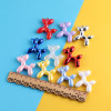Balloon Dog Pendant Acrylic with Hanging Holes Beading Diy Keychain Bag Diy Doll Toy