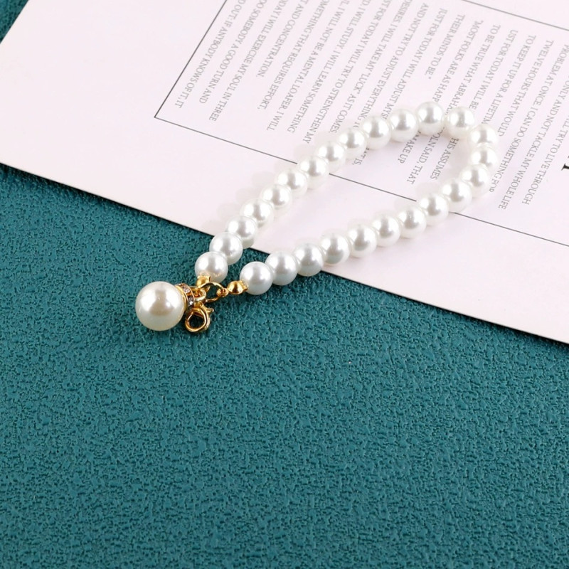 Diy Imitation Pearl Hand Chain Handmade Beaded Bag Mobile Phone Case Candy Box Hanging