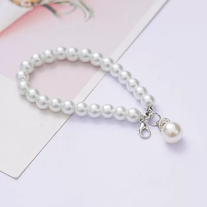 Diy Imitation Pearl Hand Chain Handmade Beaded Bag Mobile Phone Case Candy Box Hanging