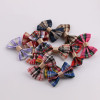 British Style Checkered Fabric Bow Diy Doll Small Bow Tie Clothing Accessories