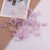 19mm Gold Edge Bronzing Cherry Blossom Petals Diy Beaded Antique Style Hairpin Hair