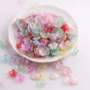 19mm Gold Edge Bronzing Cherry Blossom Petals Diy Beaded Antique Style Hairpin Hair