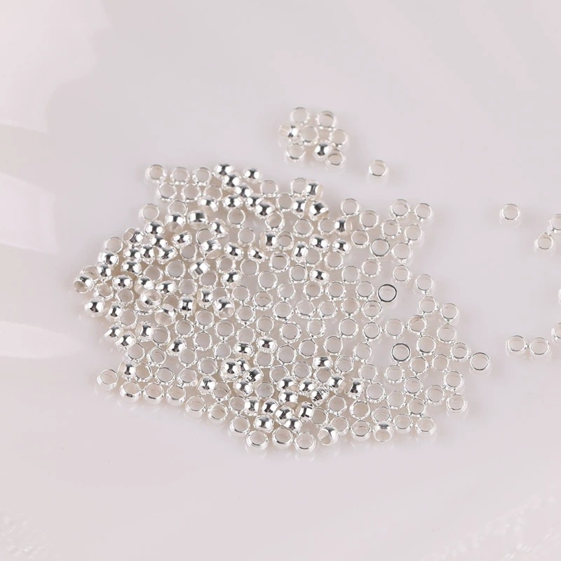 2mm2.5mm3mm Positioning Bead Clip Flat Finishing Button Separated Beads Loose Diy Jewelry