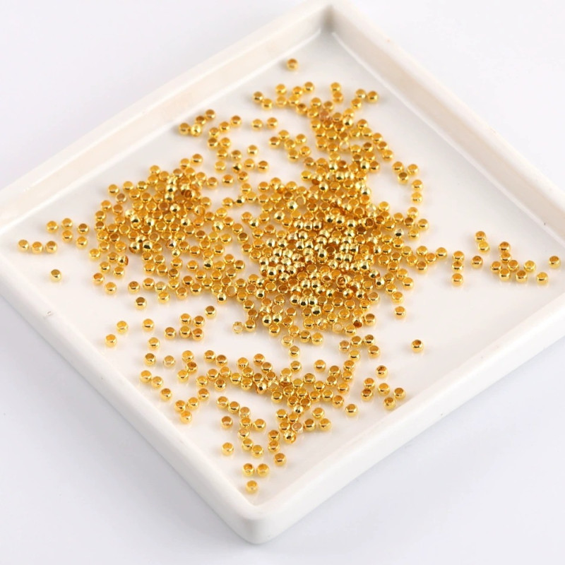 2mm2.5mm3mm Positioning Bead Clip Flat Finishing Button Separated Beads Loose Diy Jewelry