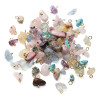 Color-preserving Natural Stone Mini Gravel Pendant Loose Beads Handmade Diy Jewelry