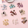Color-preserving Natural Stone Mini Gravel Pendant Loose Beads Handmade Diy Jewelry