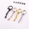 Large and Small Lobster Buckle Four-section Chain Key Diy Car Key Pendant Jewelry