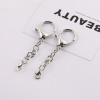 Large and Small Lobster Buckle Four-section Chain Key Diy Car Key Pendant Jewelry