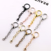 Large and Small Lobster Buckle Four-section Chain Key Diy Car Key Pendant Jewelry
