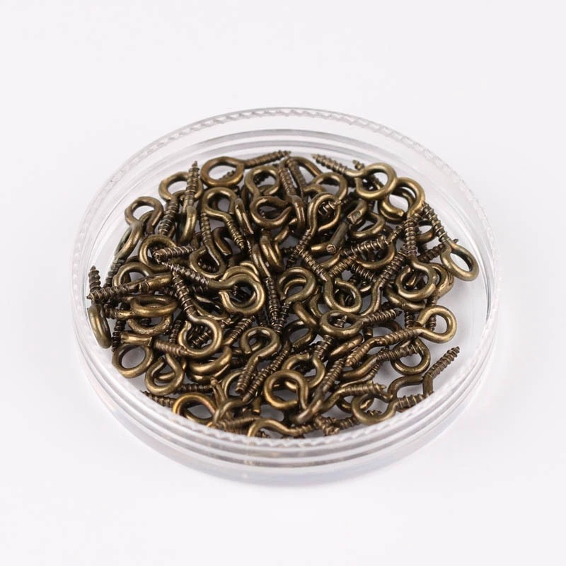 8-13mm Metal Sheep's Eye Nails 9-character Sheep's Eye Round Head Sheep's Eye Circles Diy
