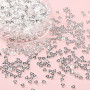 Alloy Broken Silver Loose Beads Separated Wheel Small Square Handmade Diy' Bracelet