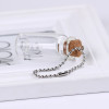 2.4mm Metal Ball Chain Wave Bead Key Tag Hanging Diy Material Jewelry Accessories