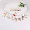 33mm Diy Hardware Luggage Accessories Key Ring Connection Buckle Door Metal Jewelry