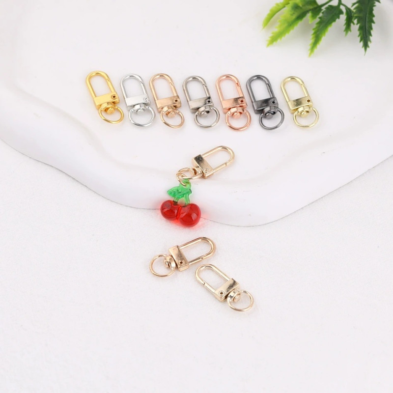 33mm Diy Hardware Luggage Accessories Key Ring Connection Buckle Door Metal Jewelry