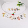 33mm Diy Hardware Luggage Accessories Key Ring Connection Buckle Door Metal Jewelry