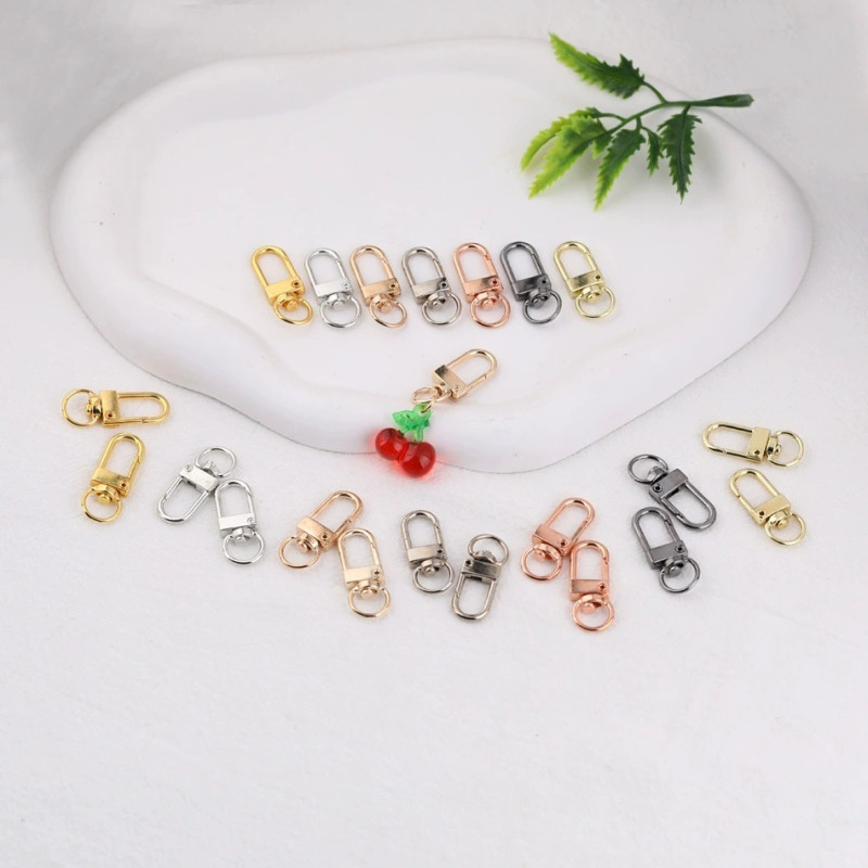 33mm Diy Hardware Luggage Accessories Key Ring Connection Buckle Door Metal Jewelry