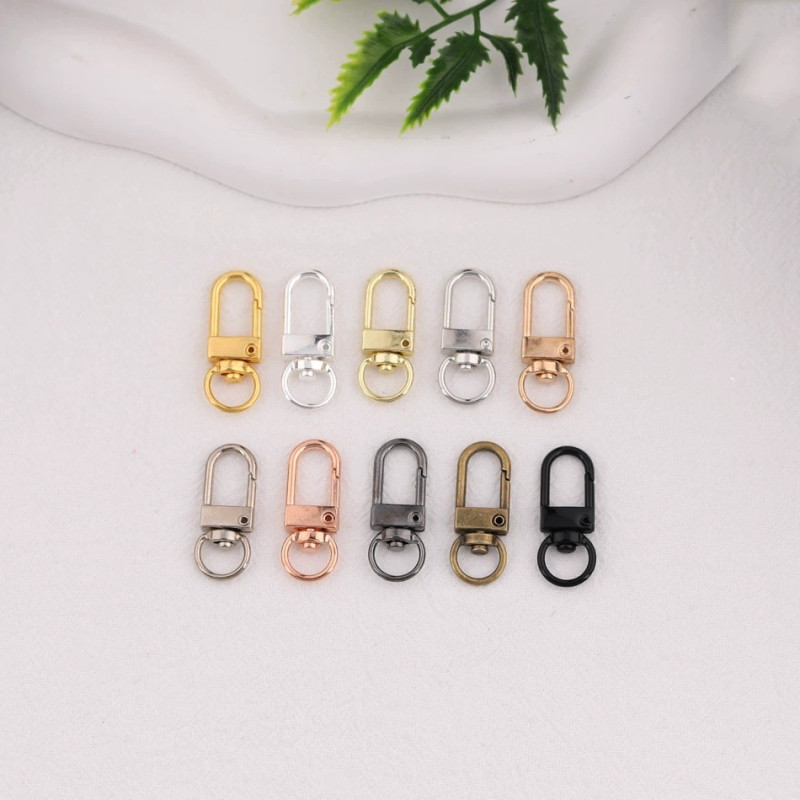 33mm Diy Hardware Luggage Accessories Key Ring Connection Buckle Door Metal Jewelry