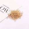 3-14mm Multi-color Metal Closed Hoop Iron Single Necklace Bracelet Handmade Connecting