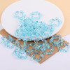 30mm Color Hollow Transparent Solid Five-pointed Star Acrylic Diy Jewelry Accessories Bag
