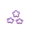 30mm Color Hollow Transparent Solid Five-pointed Star Acrylic Diy Jewelry Accessories Bag