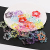 30mm Color Hollow Transparent Solid Five-pointed Star Acrylic Diy Jewelry Accessories Bag