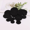 10-80mm Disc Non-woven Textile Fabric Diy Headwear Negative Felt Gasket Kindergarten