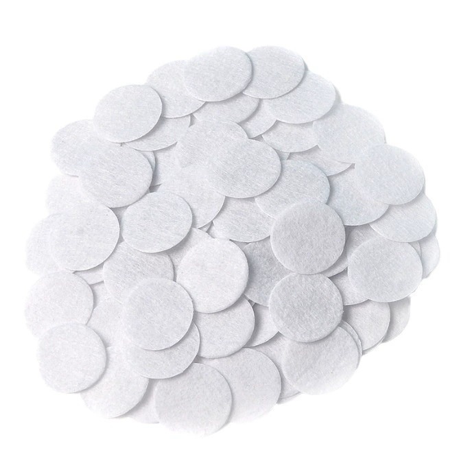 10-80mm Disc Non-woven Textile Fabric Diy Headwear Negative Felt Gasket Kindergarten