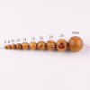 6-30mm Pine Beads Round Diy Handmade Spacer Material Bracelet Necklace Jewelry Loose