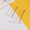 7cm Extension Chain with Lobster Buckle Water Drop Tail Diy Handmade Necklace Bracelet