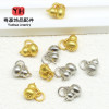 18k Sand Gold Color-preserving Ancient Gourd Pendant Bracelet Necklace Diy Handmade