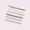 5cm7cm Metal Tail Chain Bracelet Necklace Extension Ending Diy Jewelry Accessories