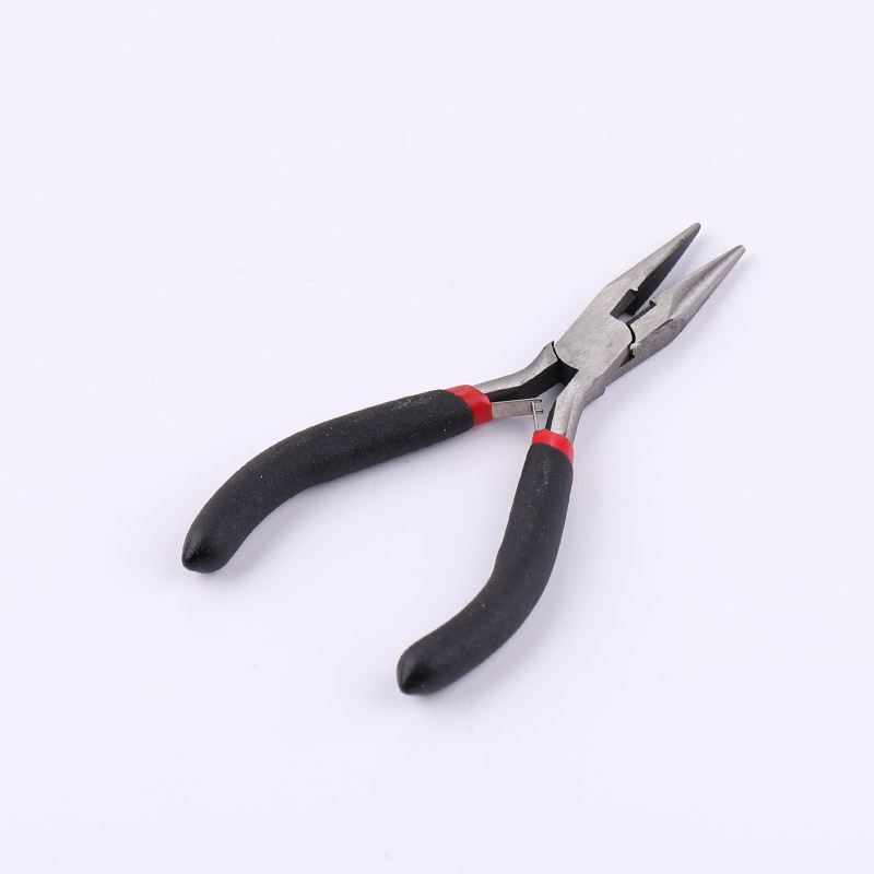 Diy Jewelry Tools Handmade Pliers Black Handle Loop Curved Needle Scissors