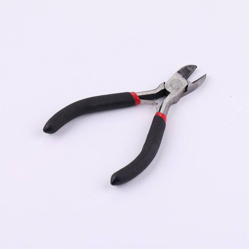 Diy Jewelry Tools Handmade Pliers Black Handle Loop Curved Needle Scissors