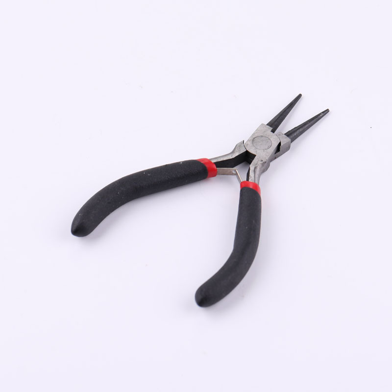 Diy Jewelry Tools Handmade Pliers Black Handle Loop Curved Needle Scissors