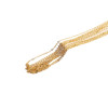 2mm Flat O-shaped Chain O-shaped Thin Clavicle Tassel Diy Handmade Necklace Bracelet