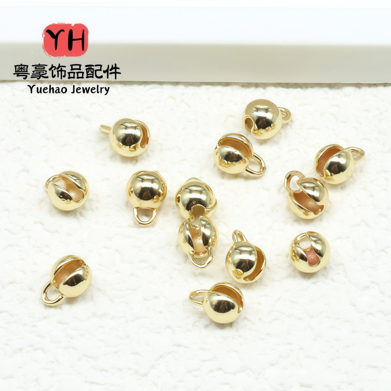 14k Gold-filled Color-preserving Positioning Beads Covered Buckle Flower Bud Closing