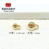 14k Gold-filled Color-preserving Positioning Beads Covered Buckle Flower Bud Closing